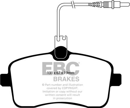 EBC Brakes DP1549 - Jarrupala, levyjarru inparts.fi