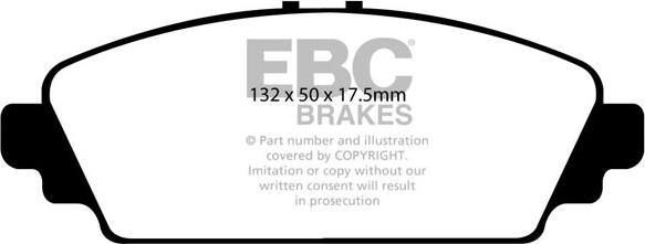 EBC Brakes DP1544 - Jarrupala, levyjarru inparts.fi