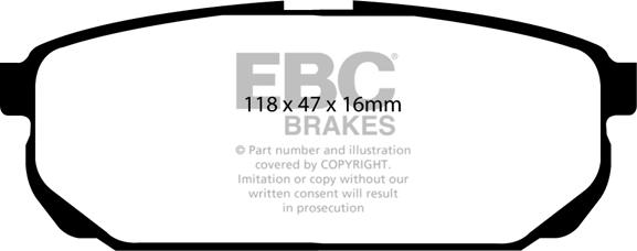 EBC Brakes DP1559 - Jarrupala, levyjarru inparts.fi