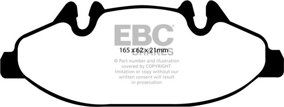 EBC Brakes DP21553 - Jarrupala, levyjarru inparts.fi