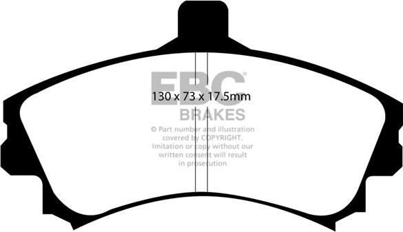 EBC Brakes DP21564 - Jarrupala, levyjarru inparts.fi