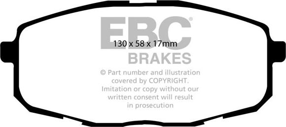 EBC Brakes DP1562 - Jarrupala, levyjarru inparts.fi