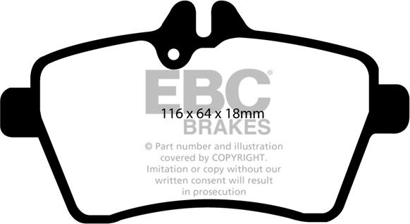 EBC Brakes DP1579 - Jarrupala, levyjarru inparts.fi