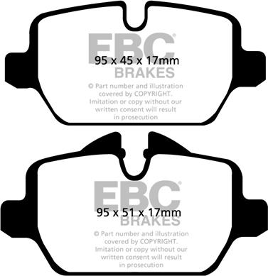 EBC Brakes DP21576 - Jarrupala, levyjarru inparts.fi