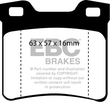 EBC Brakes DP41048R - Jarrupala, levyjarru inparts.fi