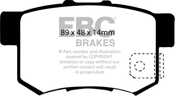 EBC Brakes DP21193 - Jarrupala, levyjarru inparts.fi