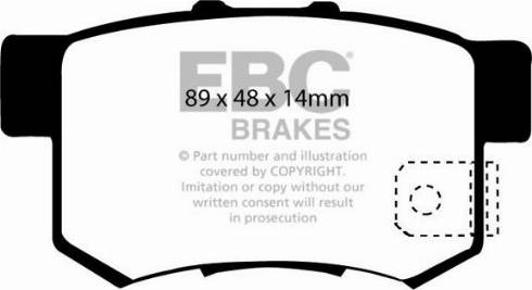 EBC Brakes DP91193 - Jarrupala, levyjarru inparts.fi