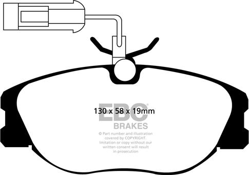 EBC Brakes DP1109 - Jarrupala, levyjarru inparts.fi