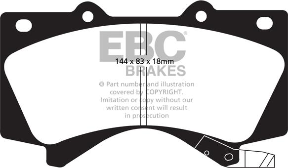 HELLA 8DB 355 034-351 - Jarrupala, levyjarru inparts.fi