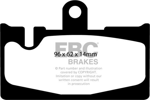 EBC Brakes DP1397 - Jarrupala, levyjarru inparts.fi