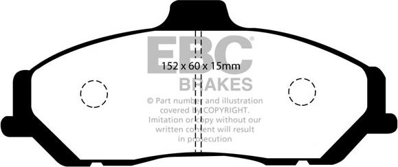 EBC Brakes DP1349 - Jarrupala, levyjarru inparts.fi