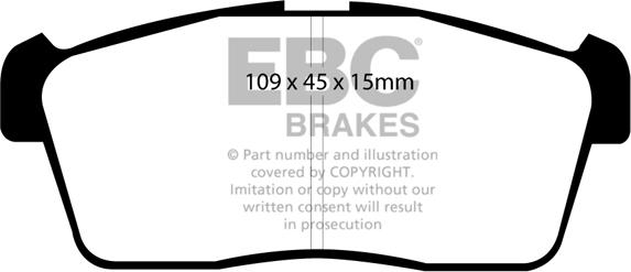 EBC Brakes DP21344 - Jarrupala, levyjarru inparts.fi