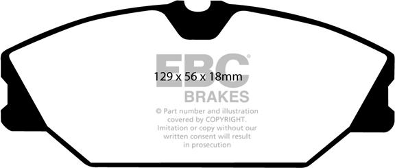 EBC Brakes DP1369 - Jarrupala, levyjarru inparts.fi