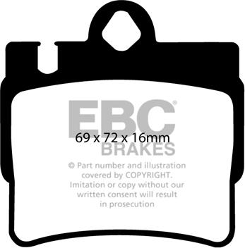 EBC Brakes DP21364 - Jarrupala, levyjarru inparts.fi