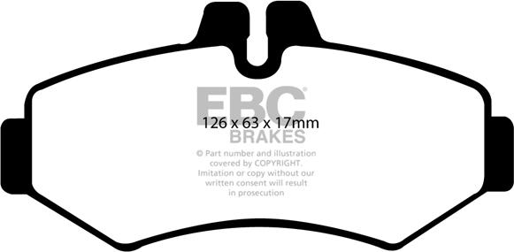 EBC Brakes DP1298 - Jarrupala, levyjarru inparts.fi