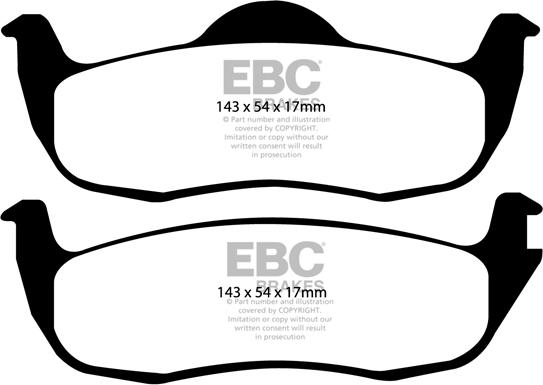 EBC Brakes DP1745 - Jarrupala, levyjarru inparts.fi