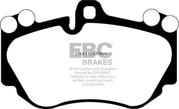 EBC Brakes DP31905C - Jarrupala, levyjarru inparts.fi