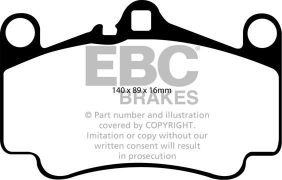 EBC Brakes DP31515C - Jarrupala, levyjarru inparts.fi