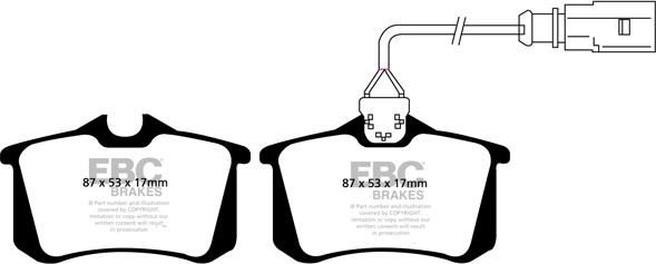 EBC Brakes DP31522C - Jarrupala, levyjarru inparts.fi