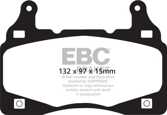 EBC Brakes DP31895C - Jarrupala, levyjarru inparts.fi