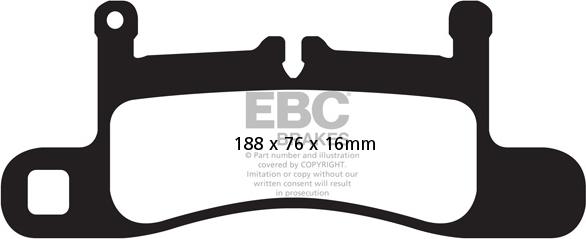 EBC Brakes DP42098R - Jarrupala, levyjarru inparts.fi