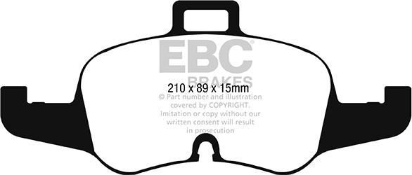 EBC Brakes DP42256R - Jarrupala, levyjarru inparts.fi