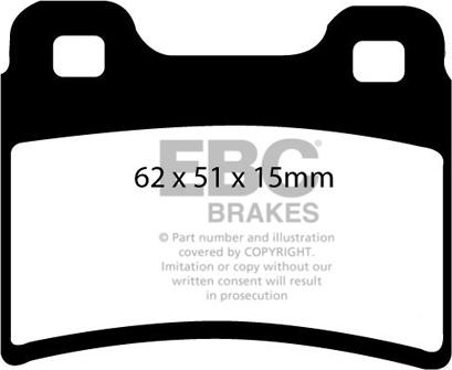 EBC Brakes DP2953 - Jarrupala, levyjarru inparts.fi