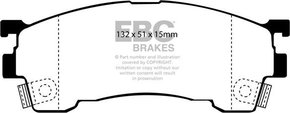 EBC Brakes DP2971 - Jarrupala, levyjarru inparts.fi