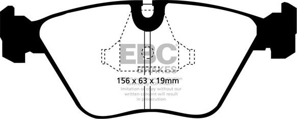 EBC Brakes DP9689 - Jarrupala, levyjarru inparts.fi