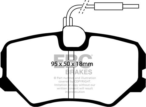 EBC Brakes DP4687R - Jarrupala, levyjarru inparts.fi