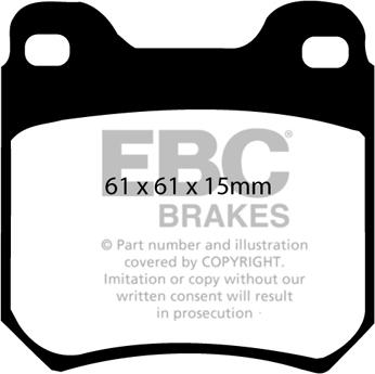 EBC Brakes DP4675R - Jarrupala, levyjarru inparts.fi