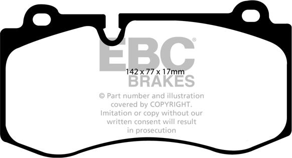 EBC Brakes DP31943C - Jarrupala, levyjarru inparts.fi