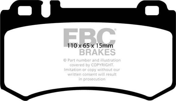 EBC Brakes DP21490 - Jarrupala, levyjarru inparts.fi