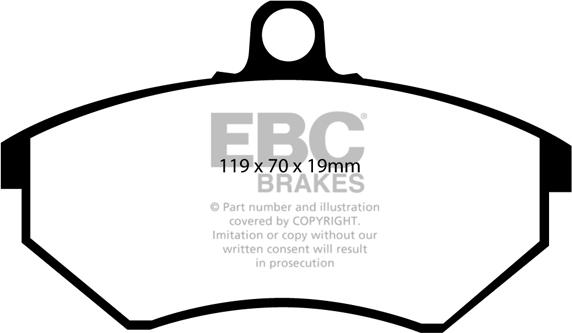 EBC Brakes DP4841/2R - Jarrupala, levyjarru inparts.fi