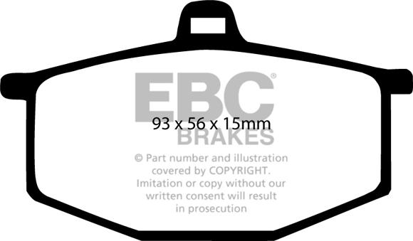 EBC Brakes DP284 - Jarrupala, levyjarru inparts.fi