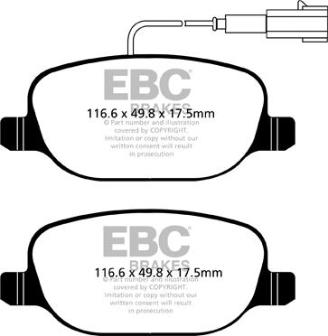 EBC Brakes DPX2080 - Jarrupala, levyjarru inparts.fi