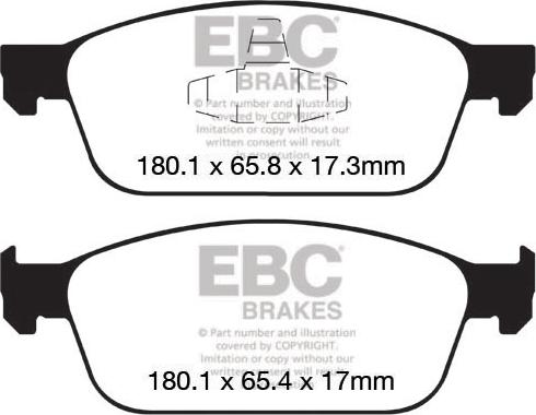 EBC Brakes DPX2145 - Jarrupala, levyjarru inparts.fi