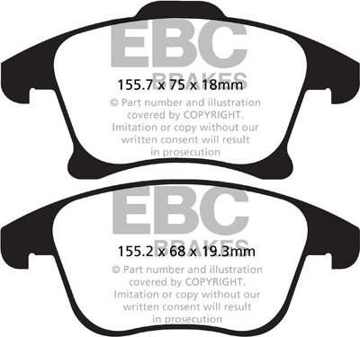 EBC Brakes DPX2159 - Jarrupala, levyjarru inparts.fi