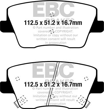 EBC Brakes DP42344R - Jarrupala, levyjarru inparts.fi