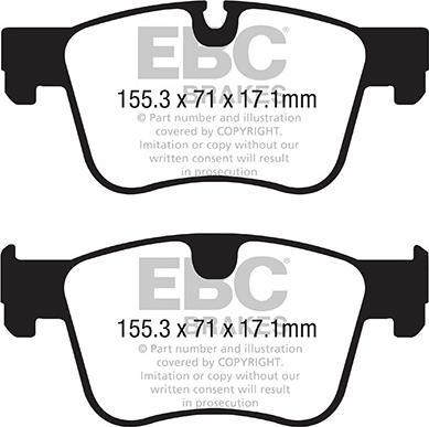 EBC Brakes DP22359 - Jarrupala, levyjarru inparts.fi