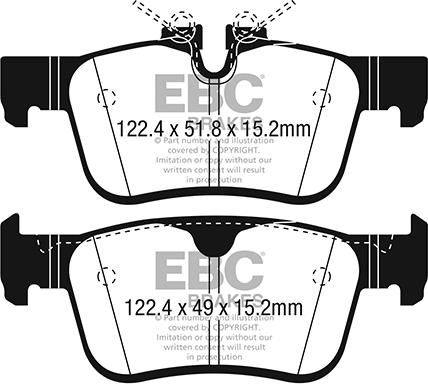 EBC Brakes DPX2306 - Jarrupala, levyjarru inparts.fi