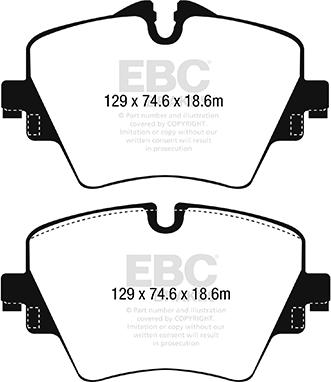 EBC Brakes DPX2245 - Jarrupala, levyjarru inparts.fi