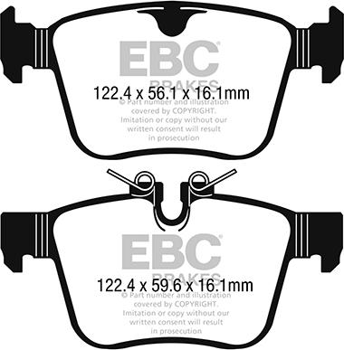 EBC Brakes DP22246 - Jarrupala, levyjarru inparts.fi