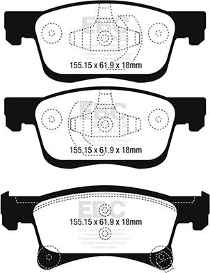 EBC Brakes DPX2242 - Jarrupala, levyjarru inparts.fi