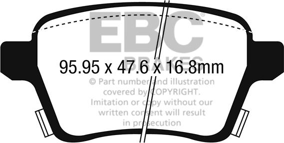 EBC Brakes DPX2250 - Jarrupala, levyjarru inparts.fi