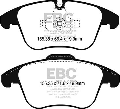 EBC Brakes DPX2252 - Jarrupala, levyjarru inparts.fi