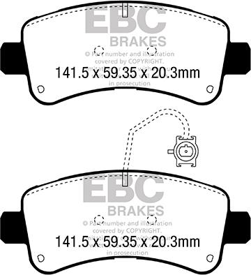 EBC Brakes DPX3060 - Jarrupala, levyjarru inparts.fi