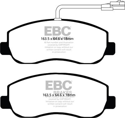 EBC Brakes DPX2083 - Jarrupala, levyjarru inparts.fi