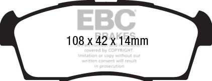 EBC Brakes DPX2184 - Jarrupala, levyjarru inparts.fi