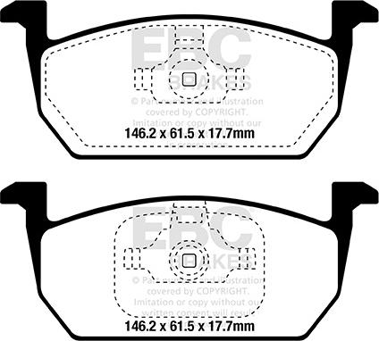 EBC Brakes DPX2374 - Jarrupala, levyjarru inparts.fi